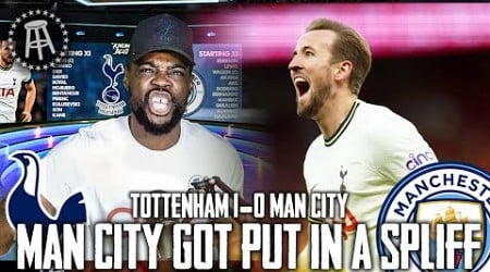 I TOLD YOU ALL MAN CITY GOT PUT IN A SPLIFF! Tottenham 1-0 Man City EXPRESSIONS REACTS