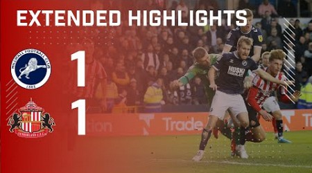 Extended Highlights | Millwall FC 1 - 1 Sunderland AFC