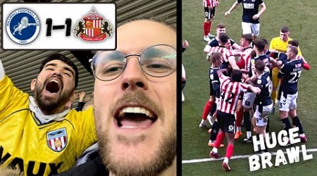 LATE Sunderland Equaliser FRUSTRATES Millwall in HEATED DRAW| Millwall vs Sunderland Vlog