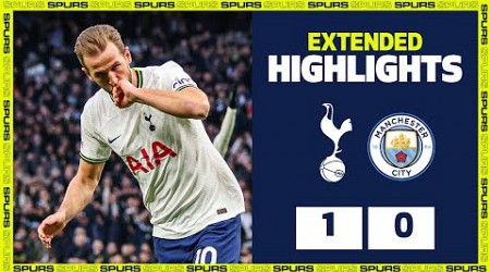 Kane RECORD-BREAKER defeats Man City | EXTENDED HIGHLIGHTS | Tottenham Hotspur 1-0 Manchester City