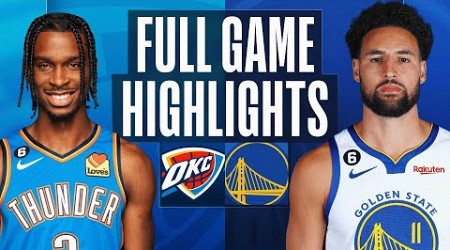 THUNDER at WARRIORS | FULL GAME HIGHLIGHTS | February 6, 2023