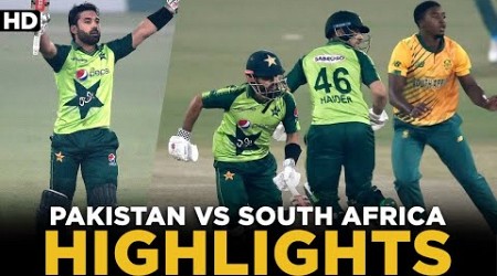 Highlights | Pakistan vs South Africa | T20I | PCB | ME2L