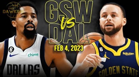 Golden State Warriors vs Dallas Mavericks Full Game Highlights | Feb 4, 2023 | FreeDawkins