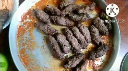 The way the Egyptian kofta works in steps