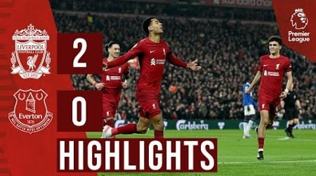 HIGHLIGHTS: Liverpool 2-0 Everton | Salah and Gakpo win the derby at Anfield!