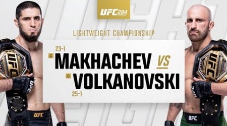 UFC 284: Makhachev vs Volkanovski Highlights