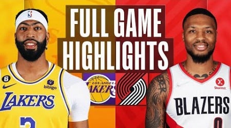 LAKERS at TRAIL BLAZERS | FULL GAME HIGHLIGHTS | February 13, 2023