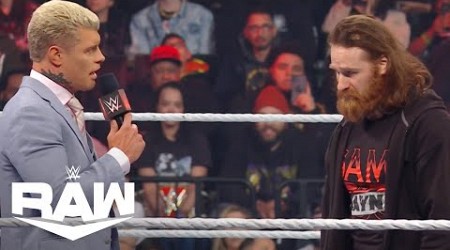 Cody Rhodes has some advice for Sami Zayn | WWE Raw Highlights 2/13/23| WWE on USA