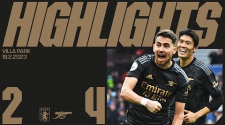 HIGHLIGHTS | Aston Villa vs Arsenal (2-4) | Premier league