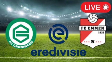 Groningen vs FC Emmen, Eredivisie 2022/23 / LIVE Match Today.