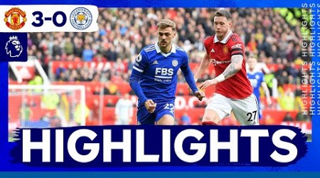 Leicester Lose In Manchester | Manchester United 3 Leicester City 0 | Premier League Highlights