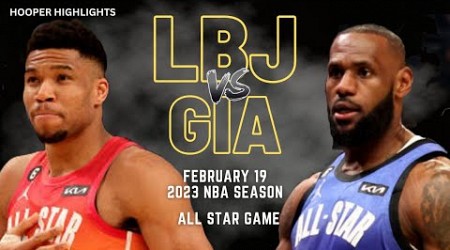 Team LeBron vs Team Giannis Full Game Highlights | Feb 19 | 2023 NBA All Star Game