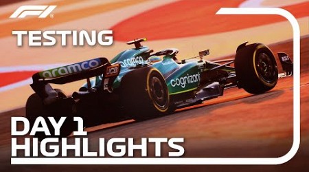 Day 1 Highlights | 2023 F1 Pre-Season Test Bahrain