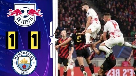 RB Leipzig vs Manchester City 1-1 All Goals | Highligts &amp; Extended Champions League 2023