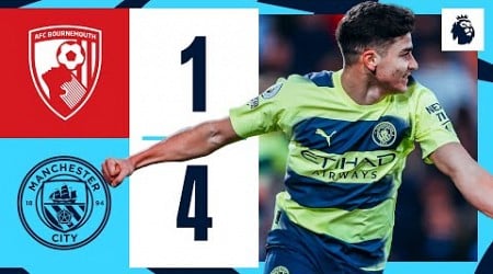 Highlights! Bournemouth 1-4 Man City | Goals from Alvarez, Haaland &amp; Foden on a day of milestones