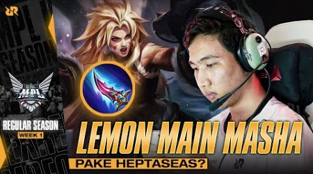 KETIKA LEMON COMEBACK KE EXPLANE | TEAM RRQ MPL S11 HIGHLIGHT