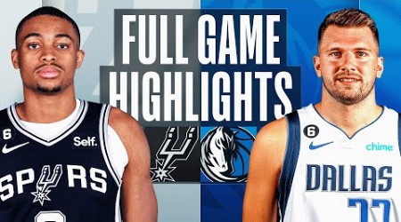 SPURS at MAVERICKS | FULL GAME HIGHLIGHTS | February 23, 2023