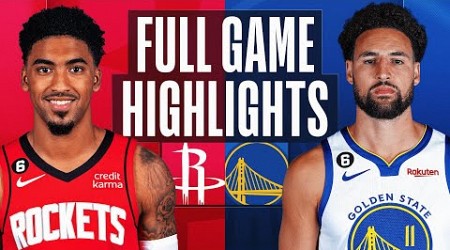 ROCKETS at WARRIORS | FULL GAME HIGHLIGHTS | February 24, 2023