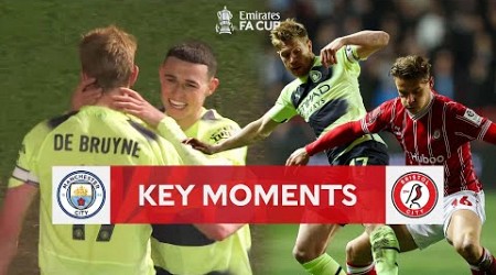 Bristol City v Manchester City | Key Moments | Fifth Round | Emirates FA Cup 2022-23