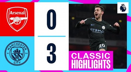 Classic Highlights | Arsenal 0-3 Man City | SANÉ AND SILVA SINK ARSENAL