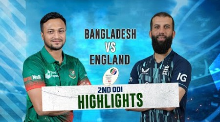 Bangladesh vs England Highlights || 2nd ODI || England tour of Bangladesh 2023