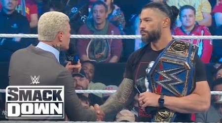 Roman Reigns talks to Cody Rhodes about his Father | WWE SmackDown Highlights 3/3/23 | WWE on USA