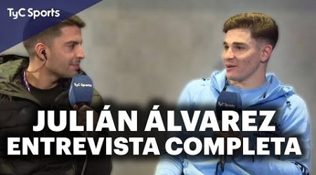 JULIÁN ÁLVAREZ EN TyC SPORTS 