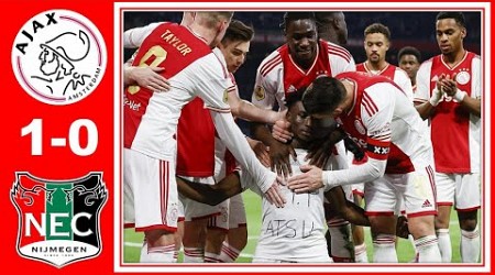 Ajax vs NEC Nijmegen 1-0 Highlights Goals | Eredivisie 2022/23
