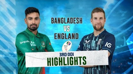 Bangladesh vs England Highlights || 3rd ODI || England tour of Bangladesh 2023