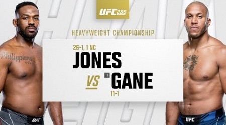 UFC 285: Jon Jones vs Cyril Gane Highlights