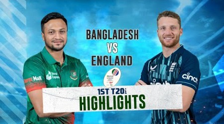 Bangladesh vs England Highlights || 1st T20i || England tour of Bangladesh 2023