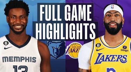 GRIZZLIES at LAKERS | FULL GAME HIGHLIGHTS | March 7, 2023