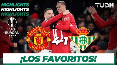 Highlights | Man United 4-1 Betis | UEFA Europa League 22/23 | TUDN