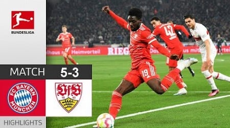 Bayern Munich vs Augsburg 5-3 | 2023 Bundesliga | Match Highlights