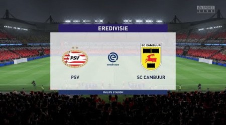 PSV Eindhoven vs SC Cambuur (12/03/2023) Eredivisie FIFA 23