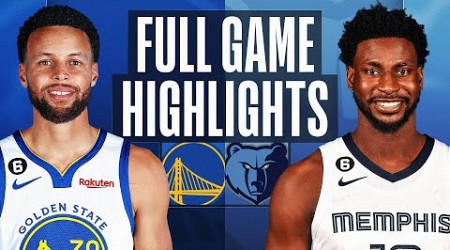 WARRIORS at GRIZZLIES | FULL GAME HIGHLIGHTS | March 9, 2023