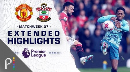 Manchester United v. Southampton | PREMIER LEAGUE HIGHLIGHTS | 3/12/2023 | NBC Sports