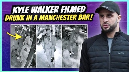 KYLE WALKER FILMED DRUNK AND EXPOSING HIMSELF IN A BAR! (VIDEO)