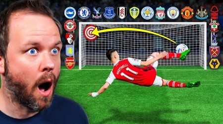 Scoring a CRAZY Goal with EVERY Premier League Team