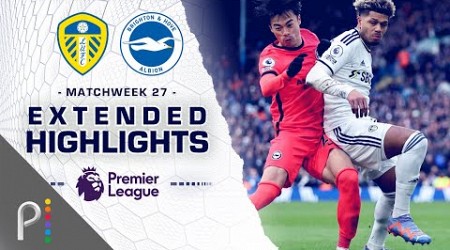 Leeds United v. Brighton | PREMIER LEAGUE HIGHLIGHTS | 3/11/2023 | NBC Sports