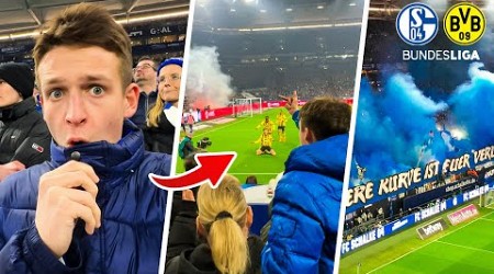 &quot;IT&#39;S ALL KICKING OFF...&quot; English Fan at SCHALKE vs DORTMUND