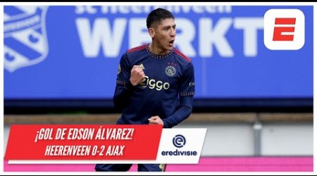 GOLAZO de EDSON ÁLVAREZ para el 0-2 del AJAX ante HEERENVEEN | Eredivisie