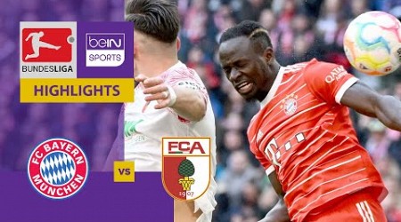 Bayern Munich v Augsburg | Bundesliga 22/23 Match Highlights