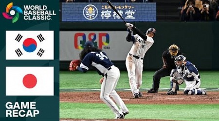 Korea vs. Japan Game Highlights | 2023 World Baseball Classic