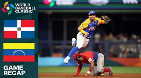 Dominican Republic vs. Venezuela Game Highlights | 2023 World Baseball Classic