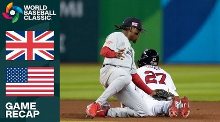 Great Britain vs. USA Highlights | 2023 World Baseball Classic