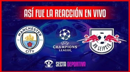 GOLEÓ Y GANÓ EL MANCHESTER CITY 7 A 0 AL LEIPZIG CHAMPIONS LEAGUE