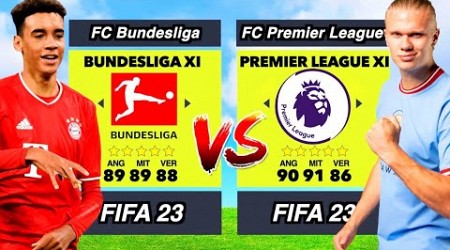 Bundesliga All-Stars vs. Premier League All-Stars in FIFA 23! 