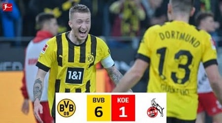 Borussia Dortmund - 1. FC Köln | Höhepunkte | Bundesliga 2022/2023