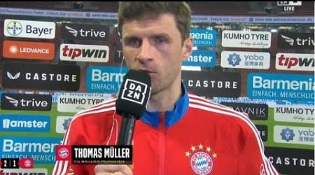 Bayer 04 Leverkusen vs Bayern München 2-1 Müller Nagelsmann interview